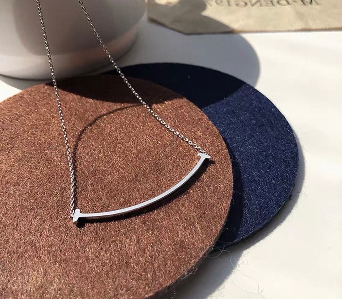 티파니앤코 스마일 팬던트 목걸이 실버 상품이미지4