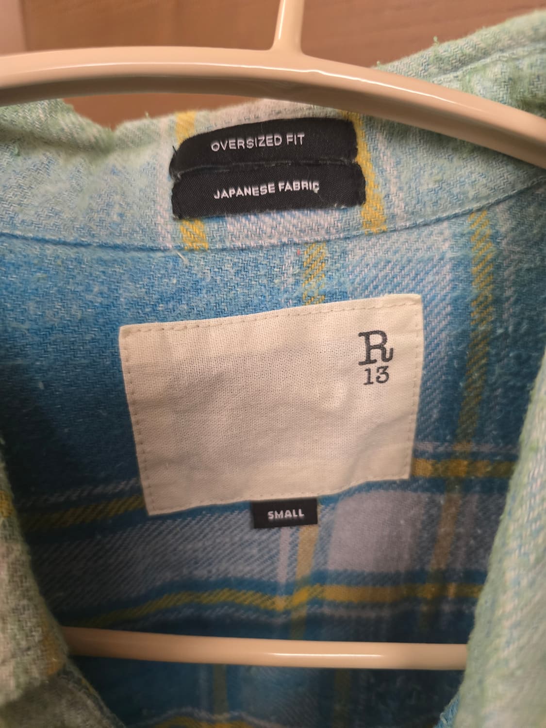 R13 멀티컬러 버튼 셔츠 상품이미지3