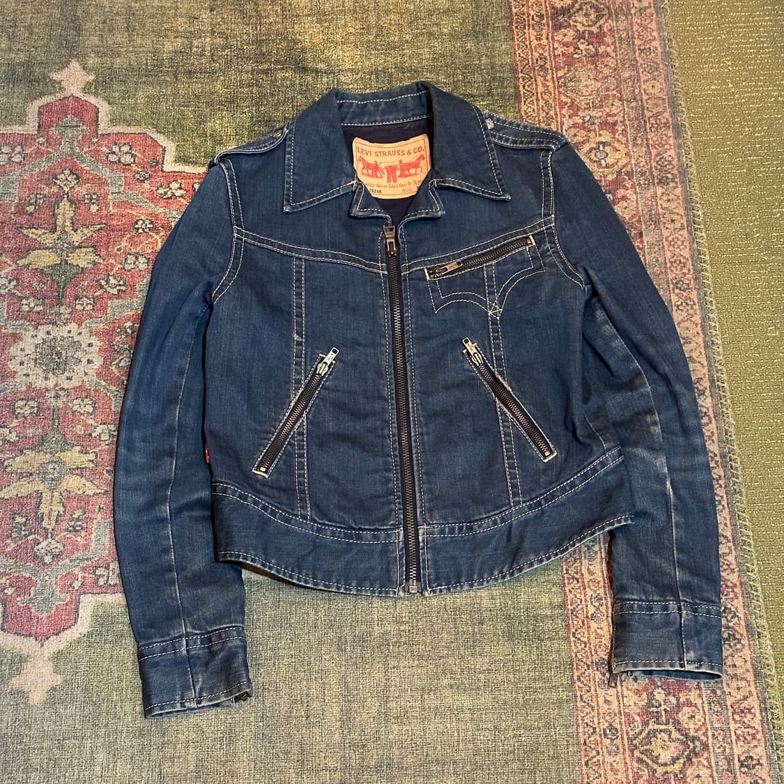 리바이스 데님 라이더 자켓 상품이미지1