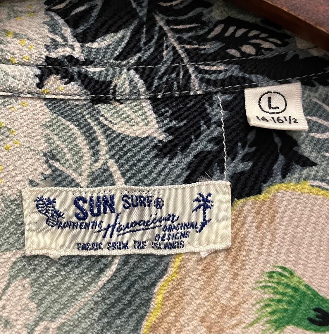 (L)Sun surf 토요엔터프라이즈 선서프 레이온 알로하 하와이안셔츠 상품이미지8