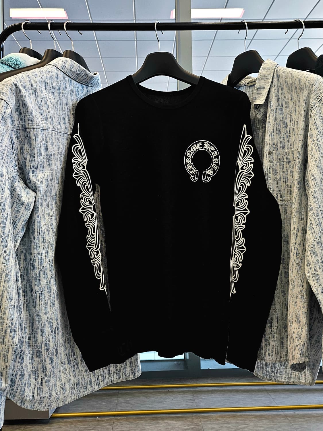 크롬하츠 홀스슈 와플 롱슬리브 라지 상품이미지1