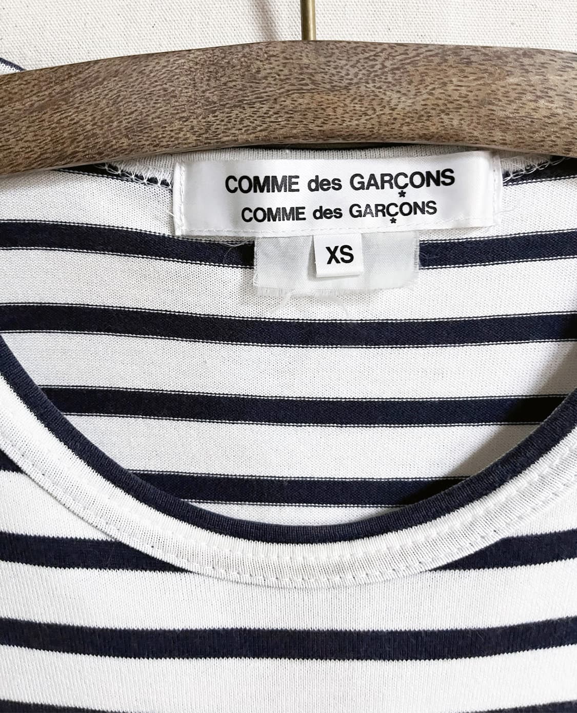 COMME DES GARCONS stripe ruffle top 상품이미지9