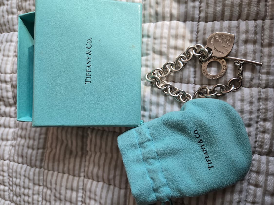 티파니앤코 하트토글 팔찌 상품이미지2