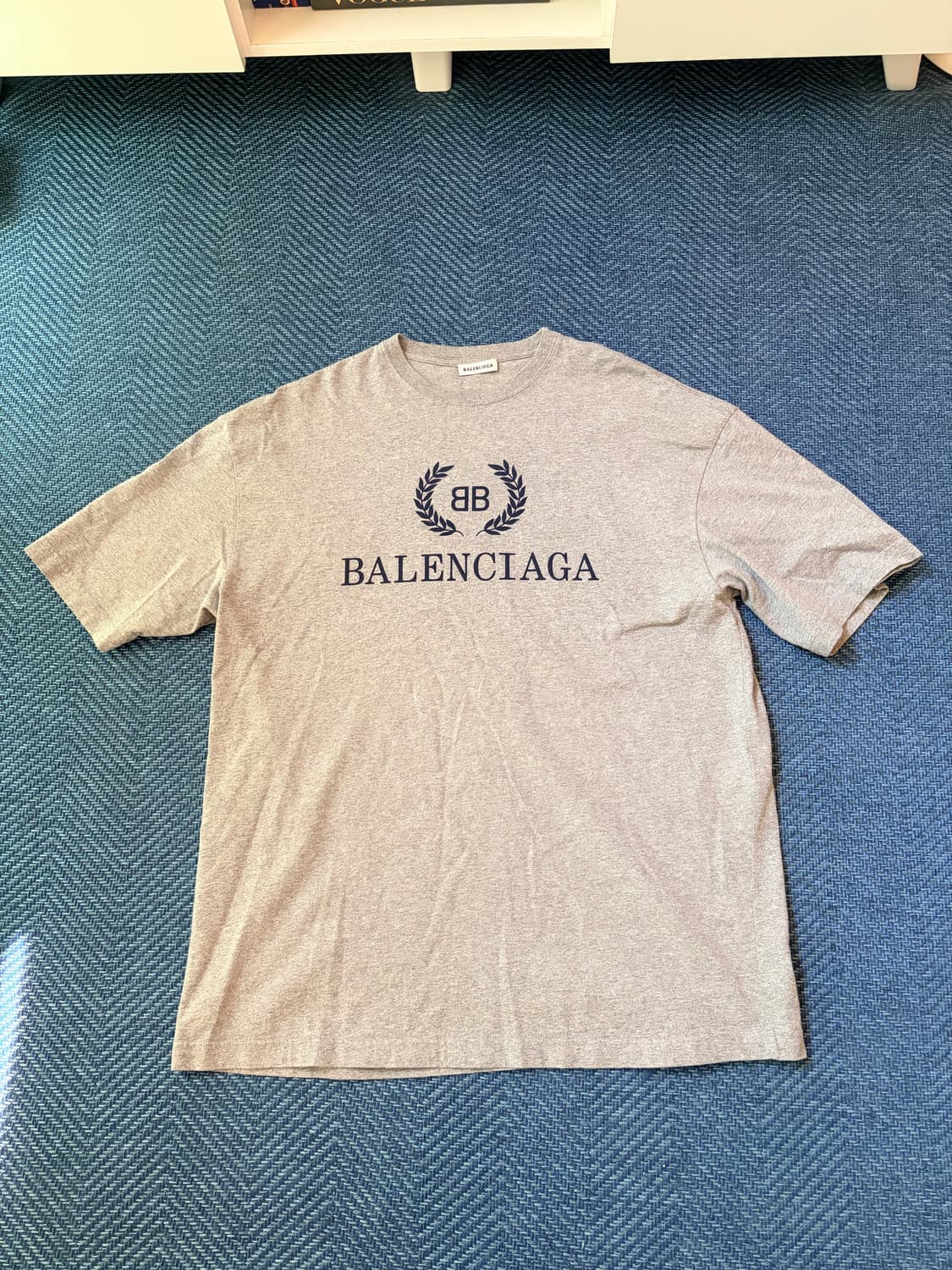 발렌시아가 월계수 로고 반팔 상품이미지1