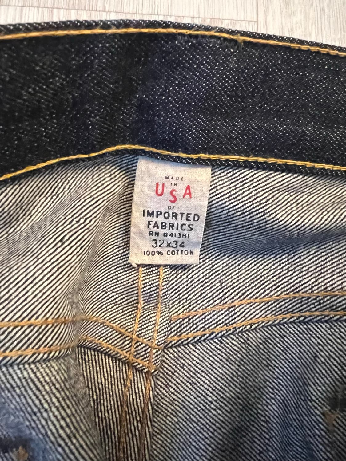 RRL rigid 32x34  Low straigt  상품이미지2