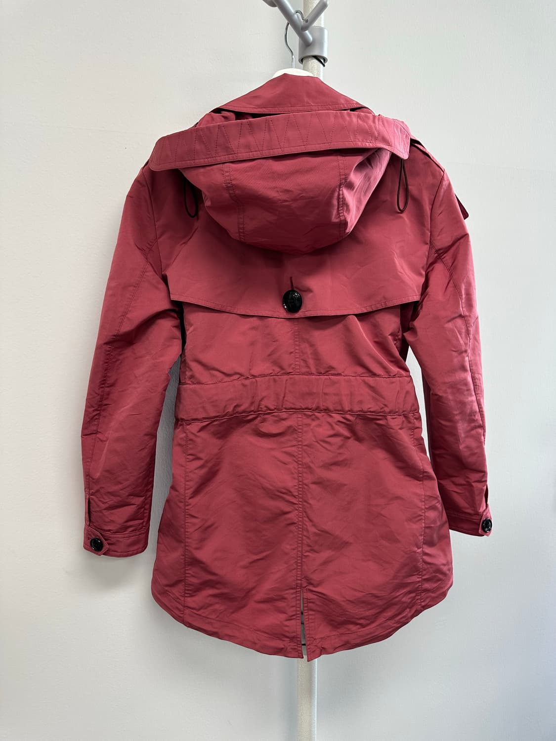 버버리 후드 하프 트렌치코트 자켓 상품이미지8