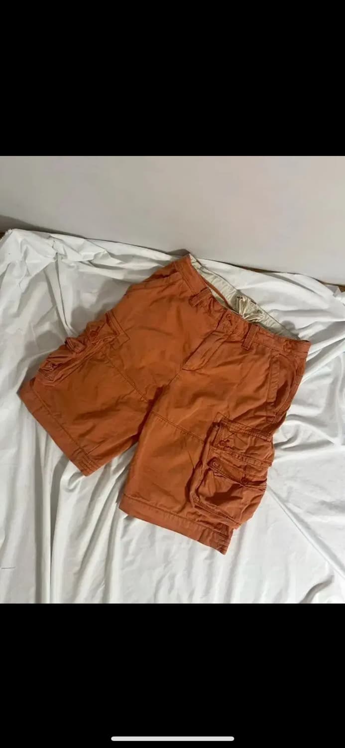 랄프로렌 럭비 하프 팬츠 오렌지 상품이미지1
