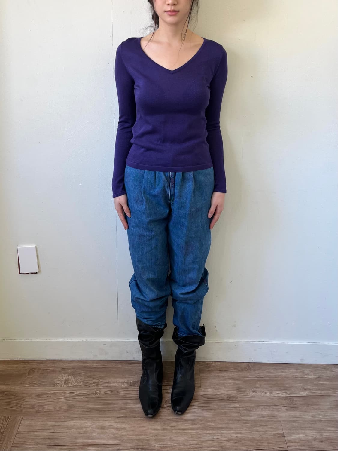 80’s Stuffed Shirt 아트 데님 팬츠  상품이미지8