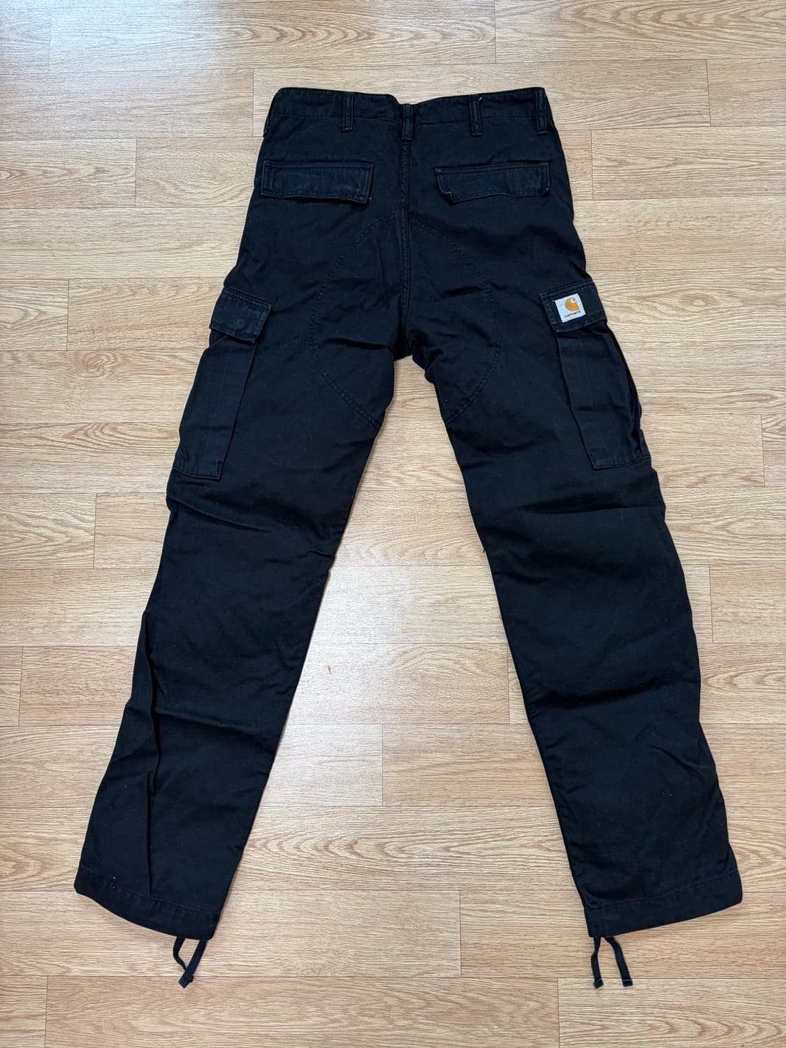 칼하트 WIP 모라가 트윌 레귤러 카고 팬츠 블랙 28 x 32 상품이미지2