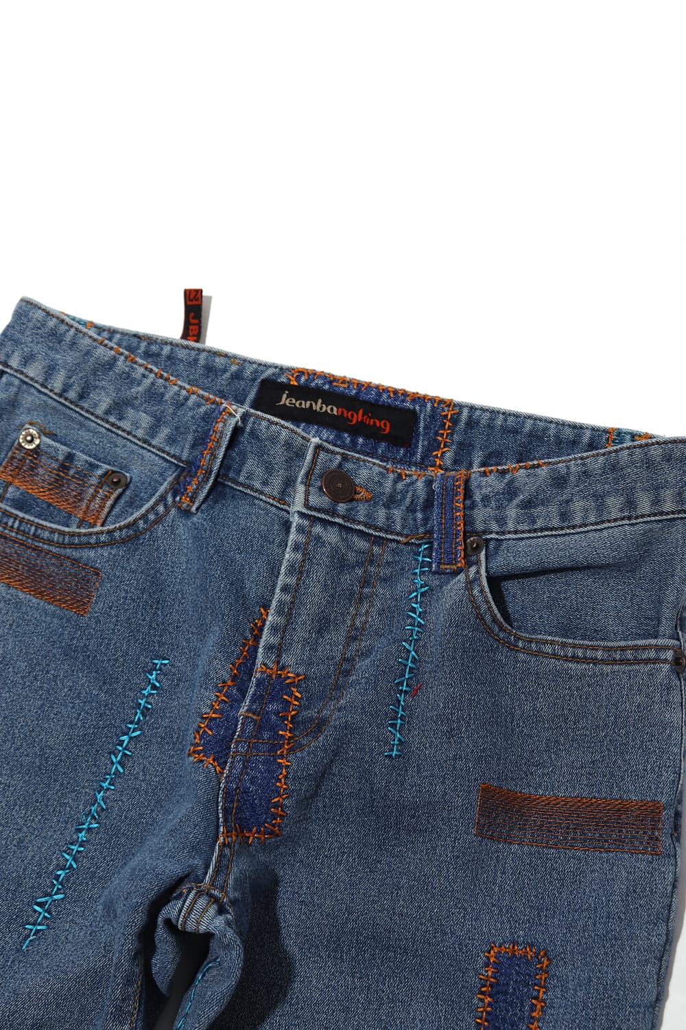 JBK 패치워크 데님 플레이어 부츠컷 women 27 상품이미지3