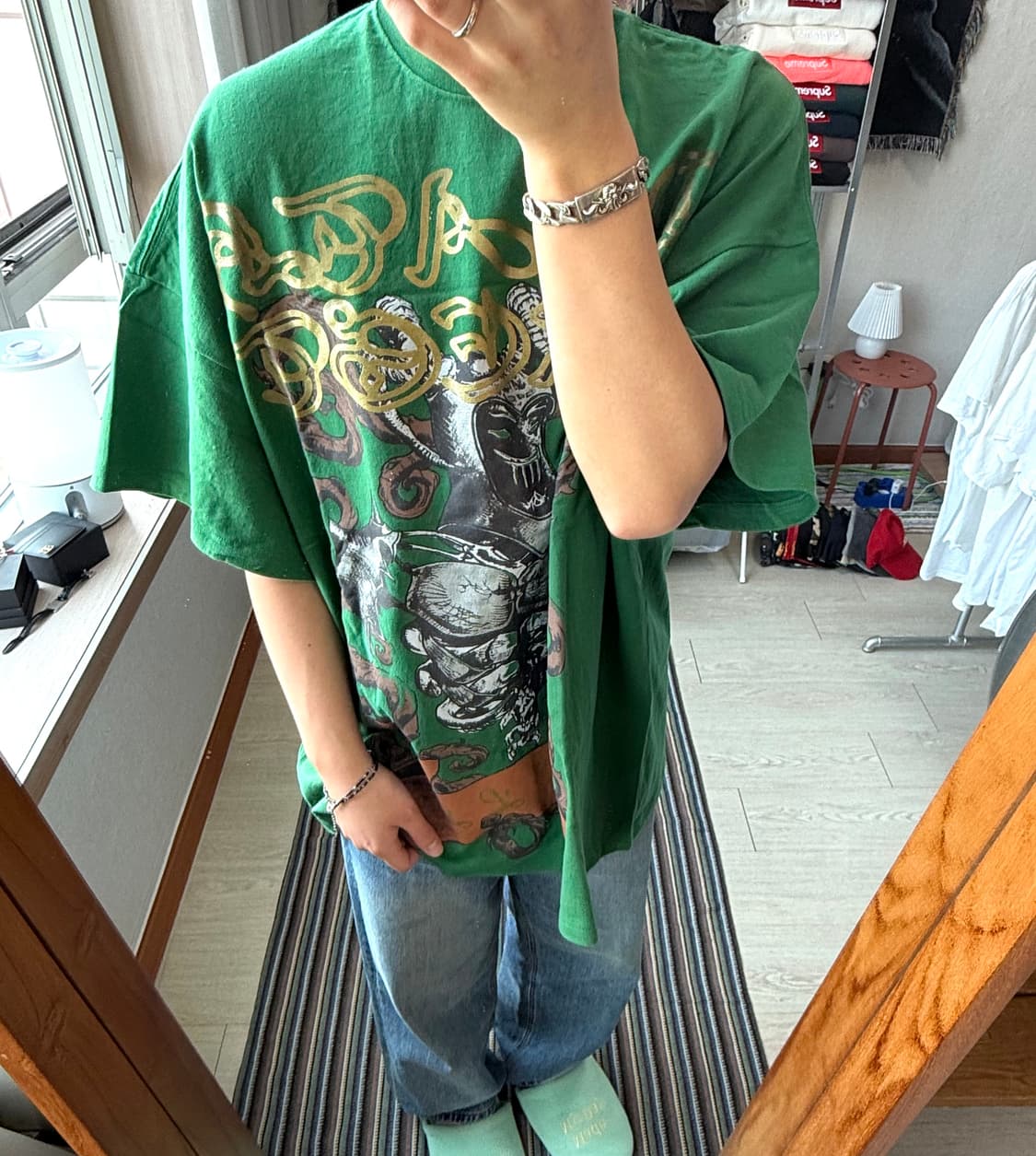 Rapahell 오리엔탈 반팔 티셔츠 상품이미지1