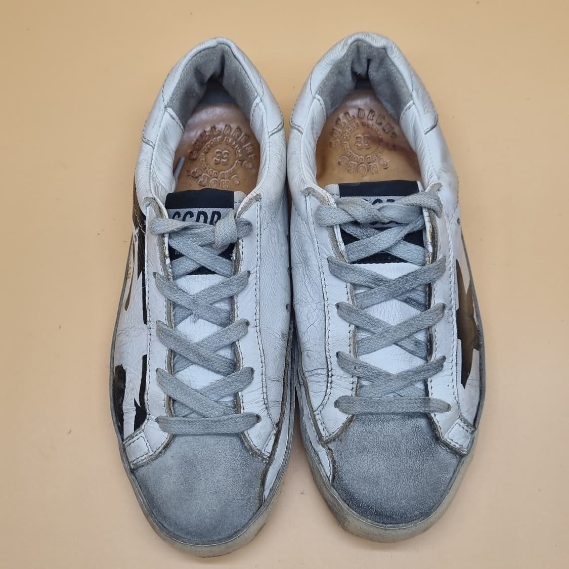 골든구스 슈퍼스타 아동스니커즈215-220 상품이미지2