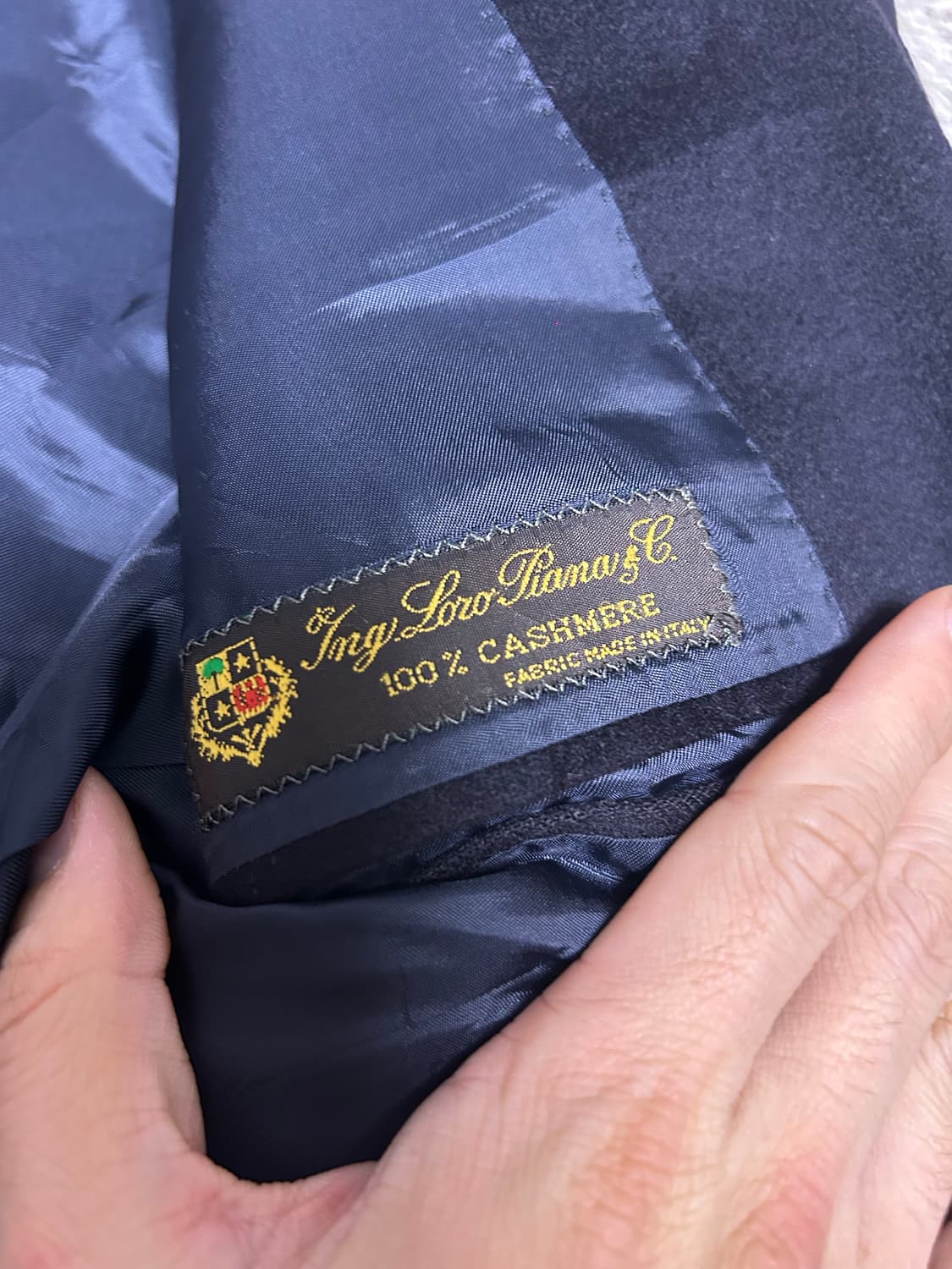 이태리제 로로피아나 캐시미어100프로 블레이저 105~110 상품이미지3