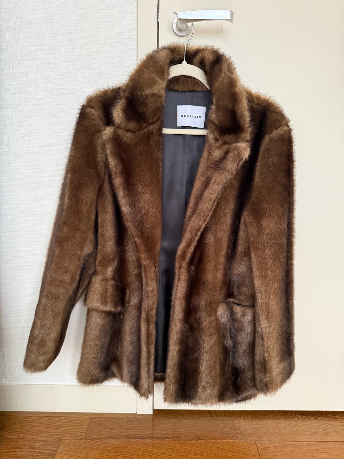 Haveless 해브레스 퍼 코트 상품이미지1