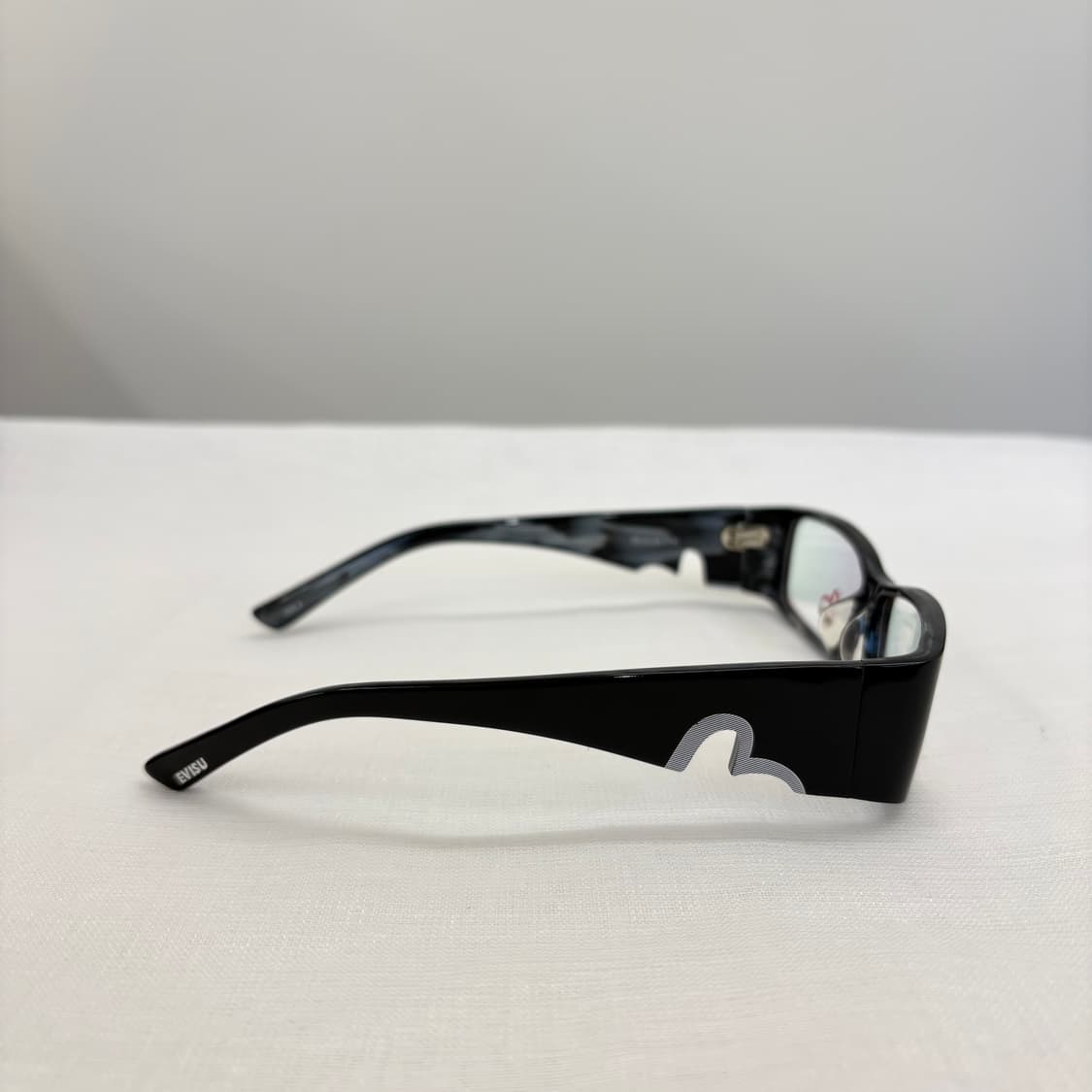EVISU 에비수 블랙 뿔테 빈티지안경 상품이미지5