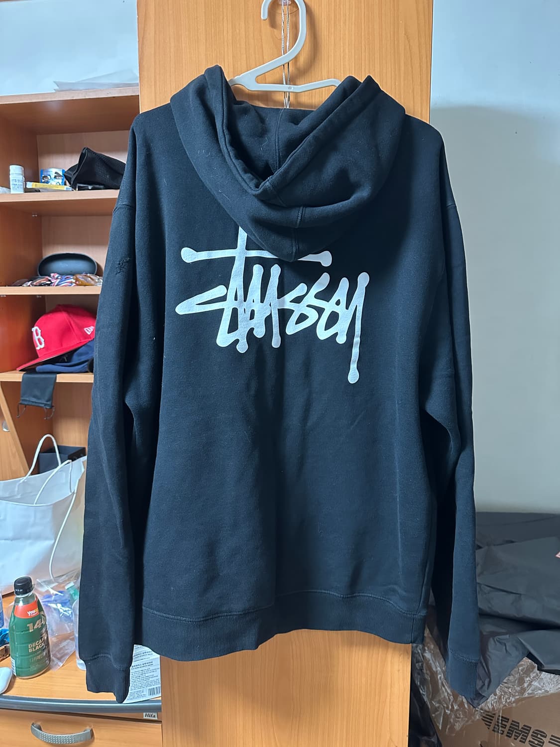 [XL] 스투시 Stussy 베이직 로고 후드집업 상품이미지2