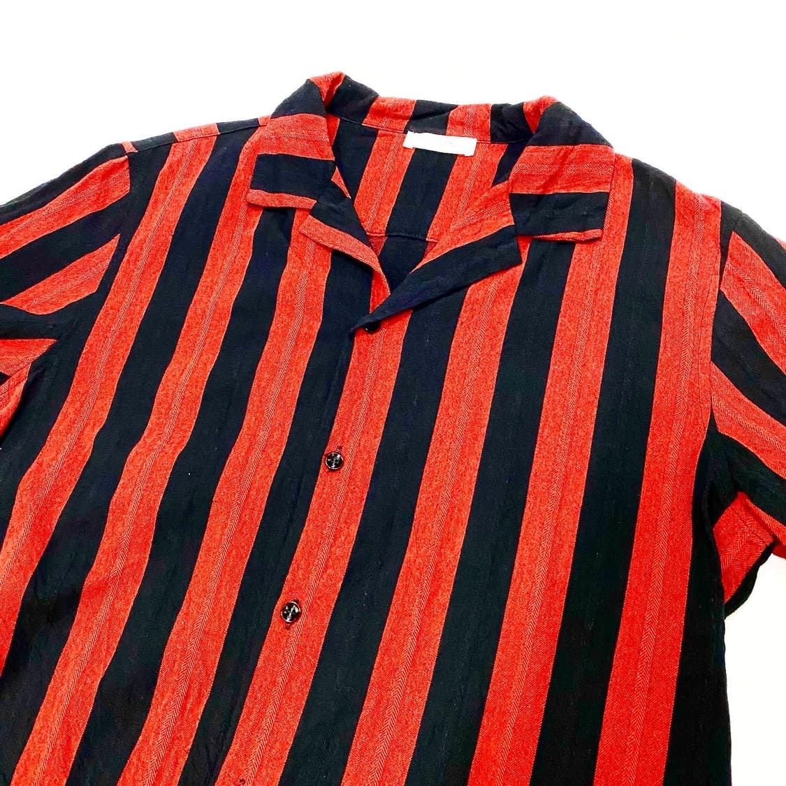 리넨 스트라이프 반팔 셔츠 상품이미지2