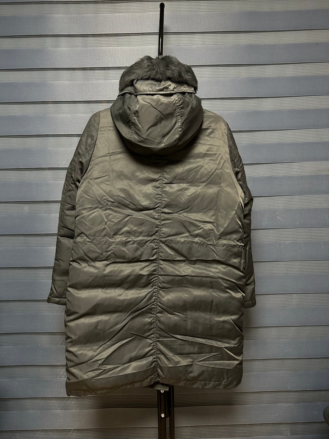 베네통 여성 야상 롱패딩 m 상품이미지2