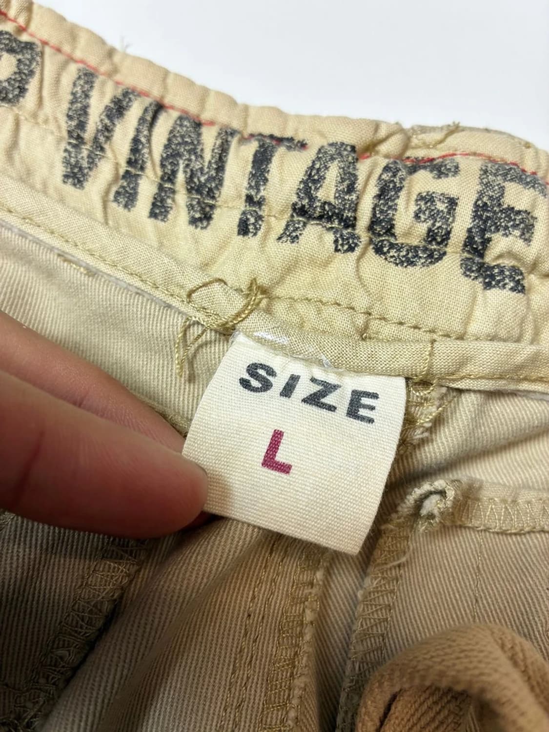 Selected 00's 헤비 코튼 카고 반바지 PN9069 상품이미지7