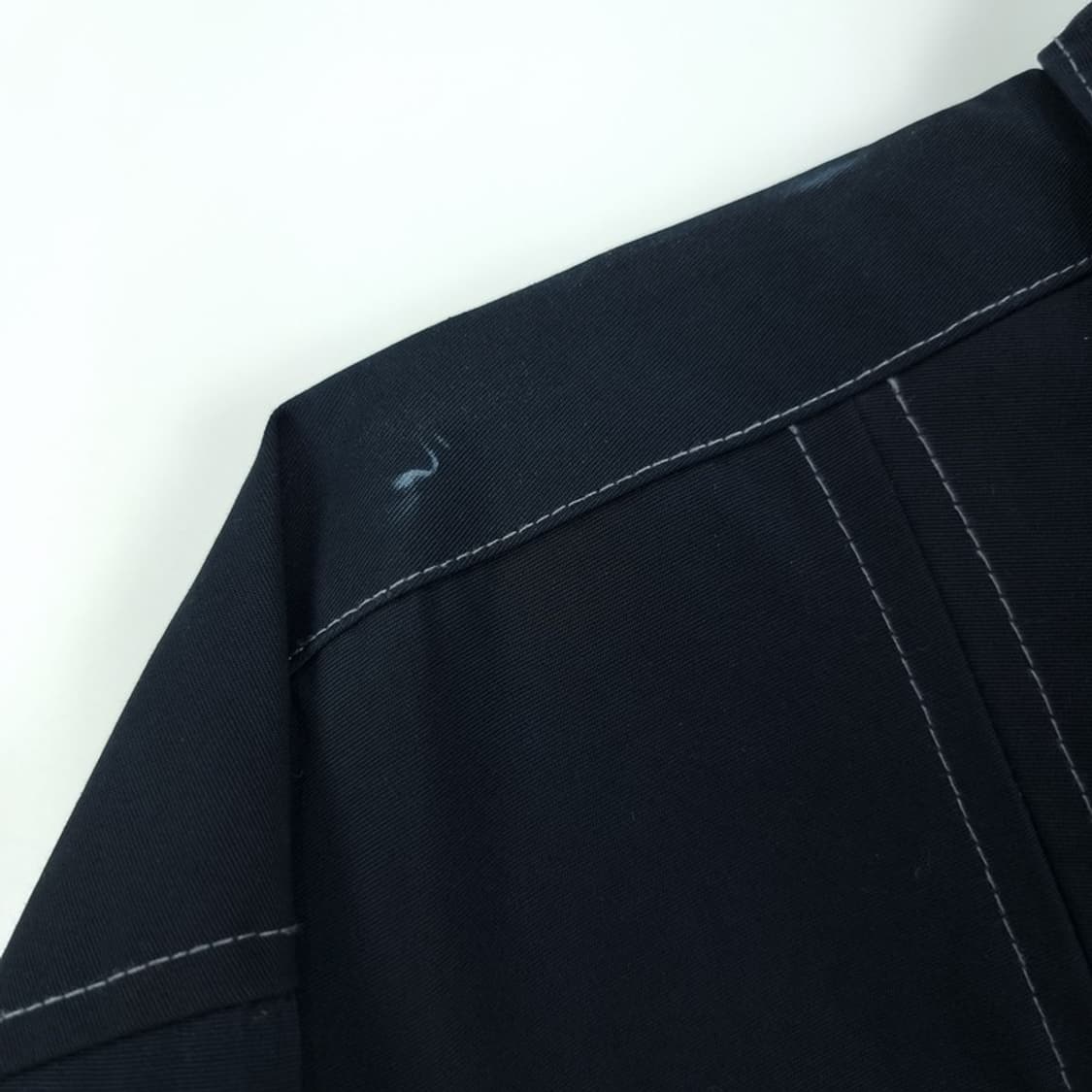 [자라] 스티치 오버핏 블루종 집업 자켓 네이비 M19267 상품이미지8