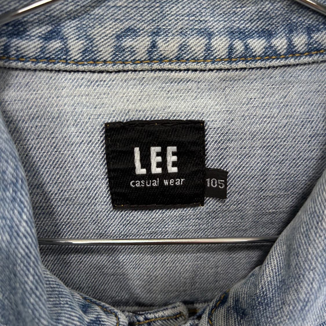 90s Lee 포켓 라이트블루 데님 트러커자켓 상품이미지3