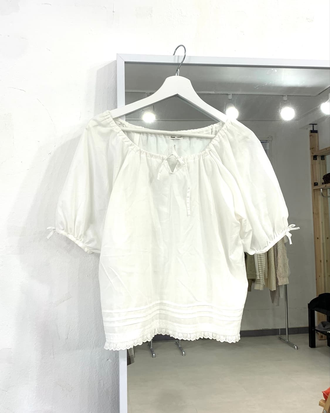 [Green Camel] string neck top 상품이미지1