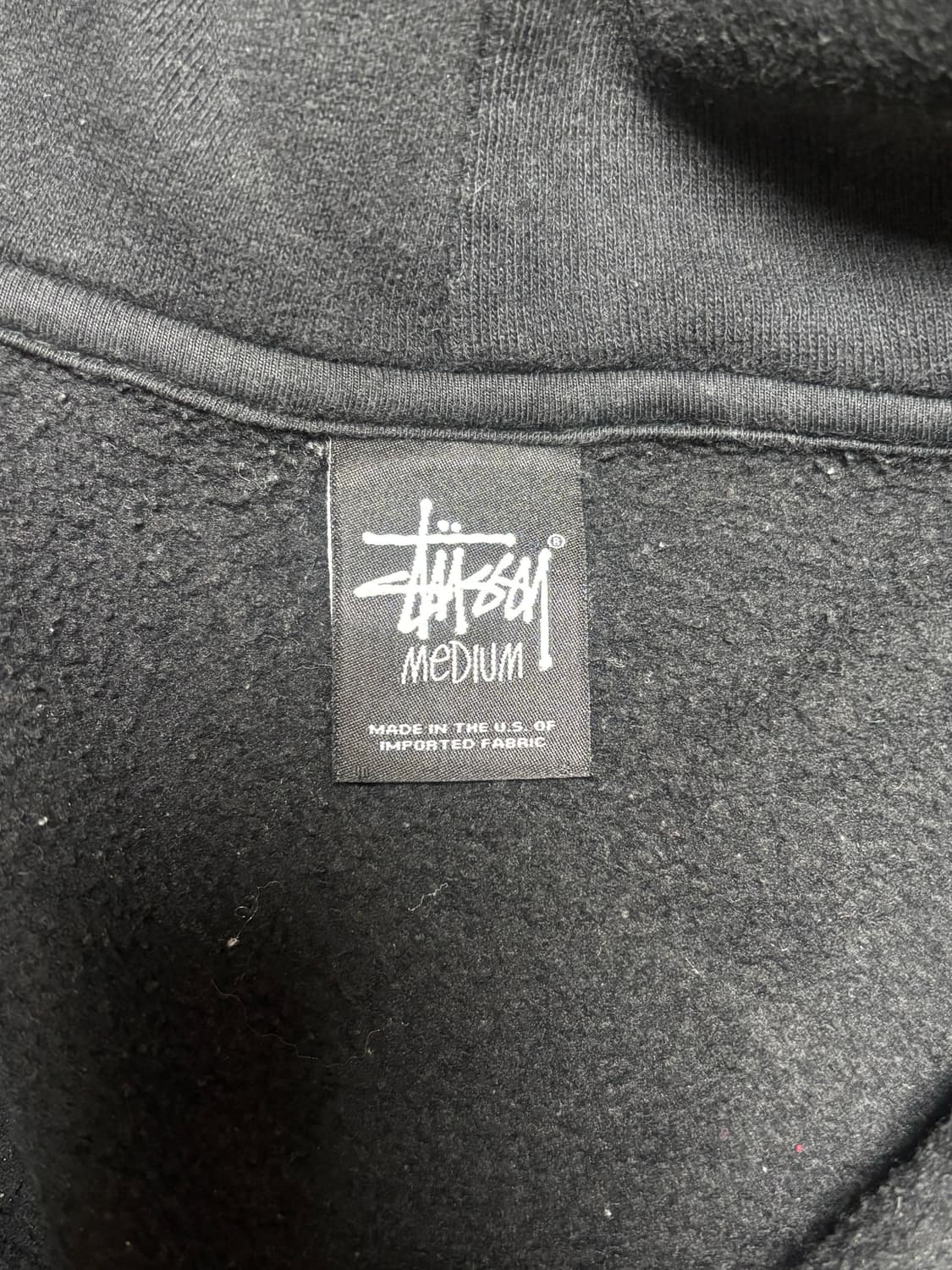 스투시 후드 리이오드 월드투어 베이스볼 스타디움 자켓 상품이미지3