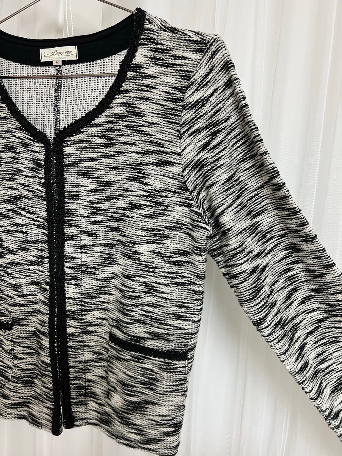 Happy walk트위드 가디건 지브리 자켓 M 상품이미지8