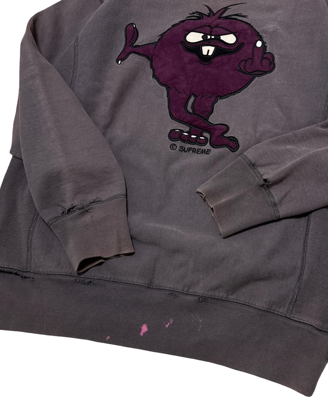 슈프림 02FW 카마초 커스텀 맨투맨 상품이미지5