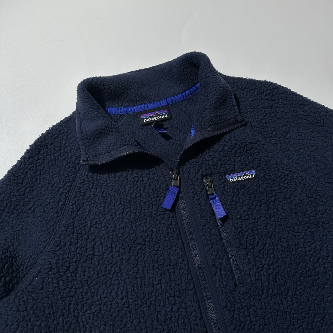 파타고니아 레트로 파일 플리스 후리스 자켓 네이비 상품이미지3