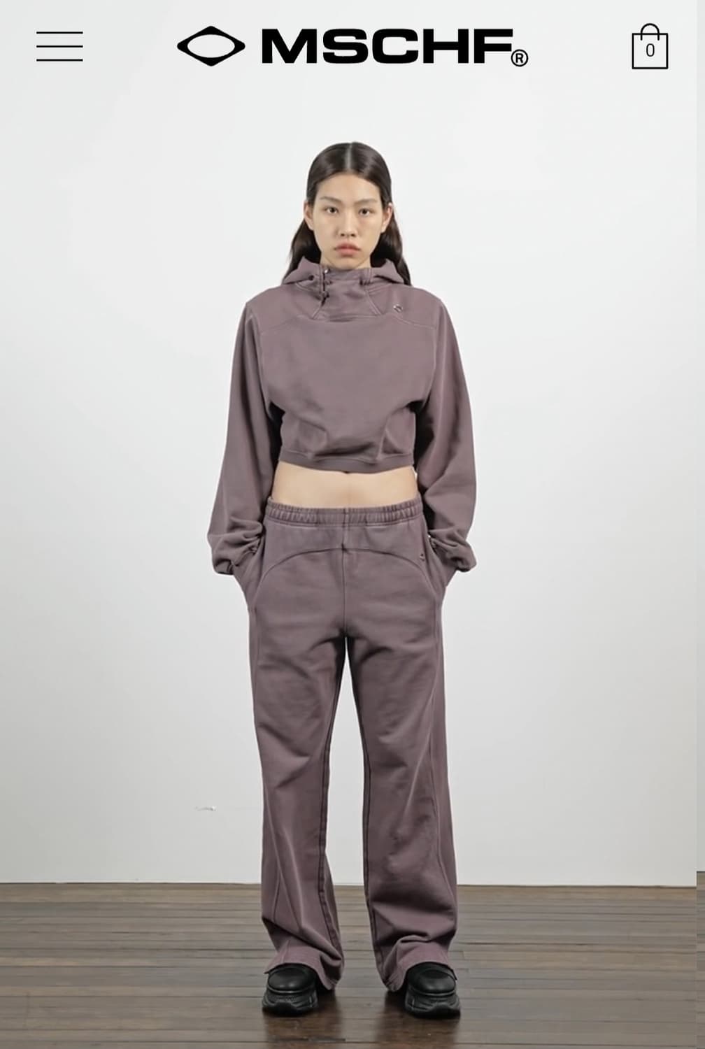 미스치프 셋업 브라운 상품이미지1