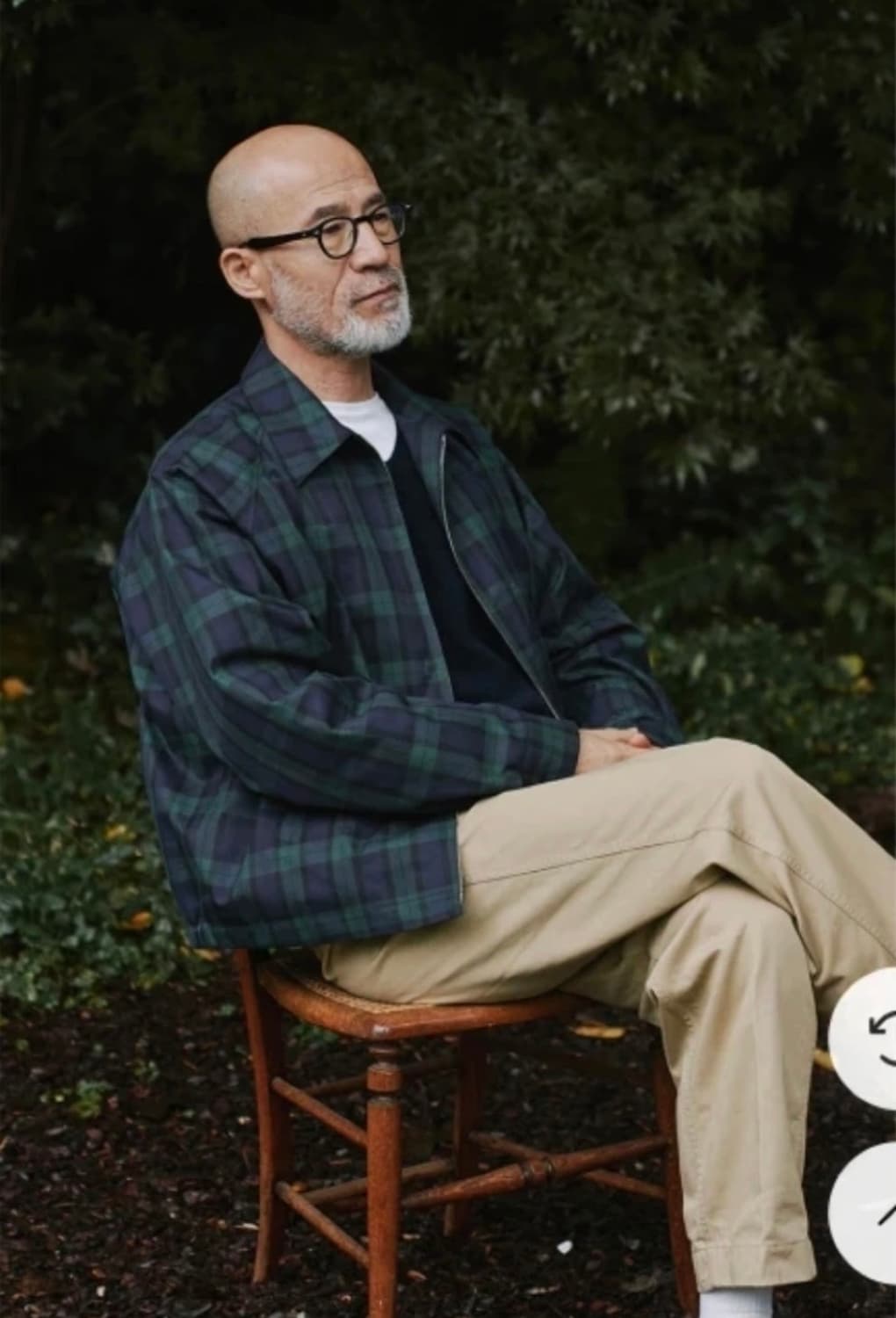 랜즈엔드 바라쿠타 블랙와치 m사이즈 상품이미지1