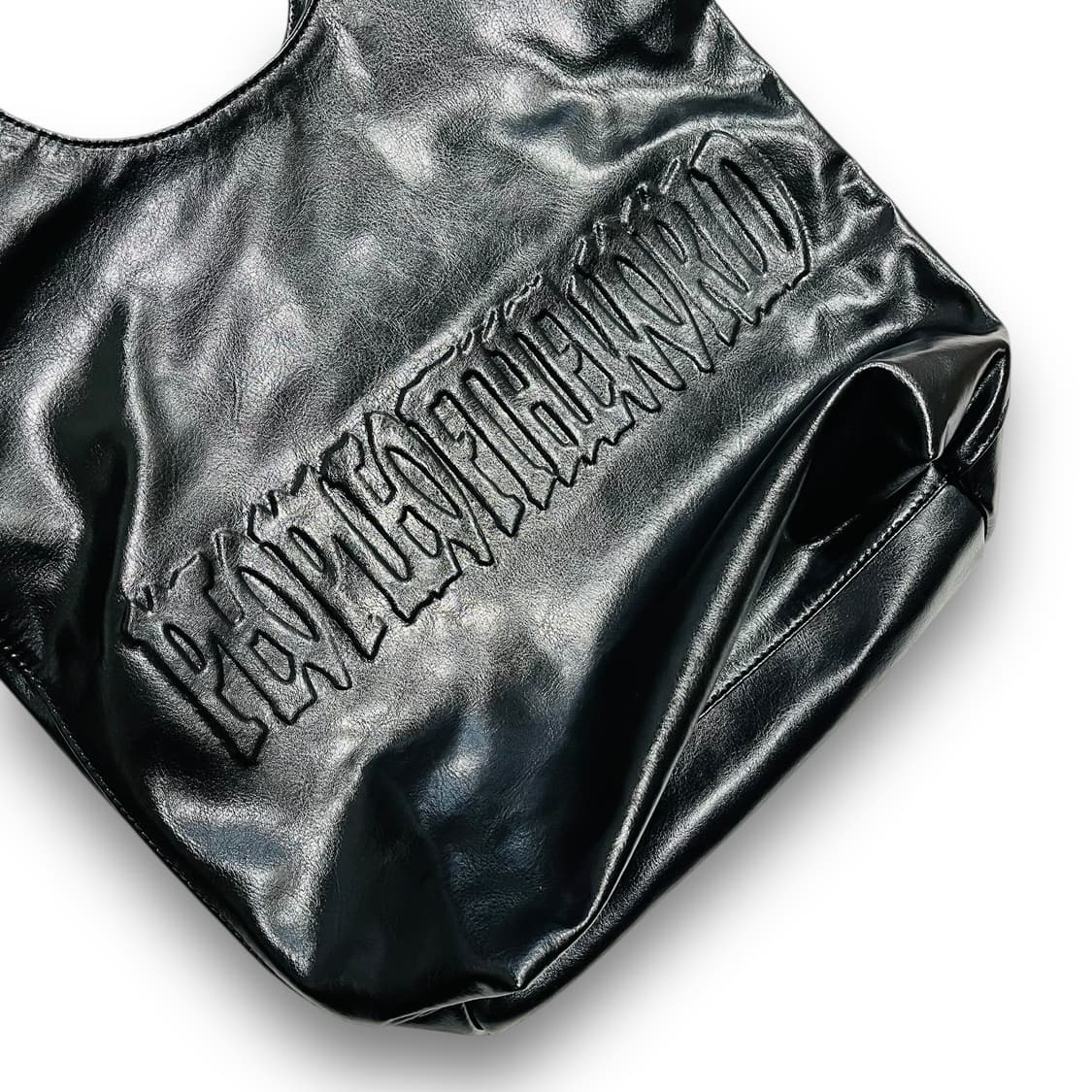 피플오브더월드 락시크 시그니처 로고 레더 숄더백 상품이미지4