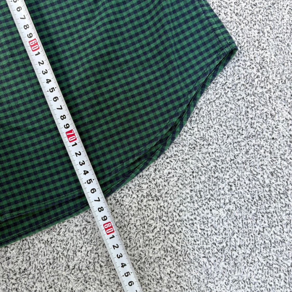 L 갭 체크 긴팔 셔츠 남방 0305J 상품이미지7