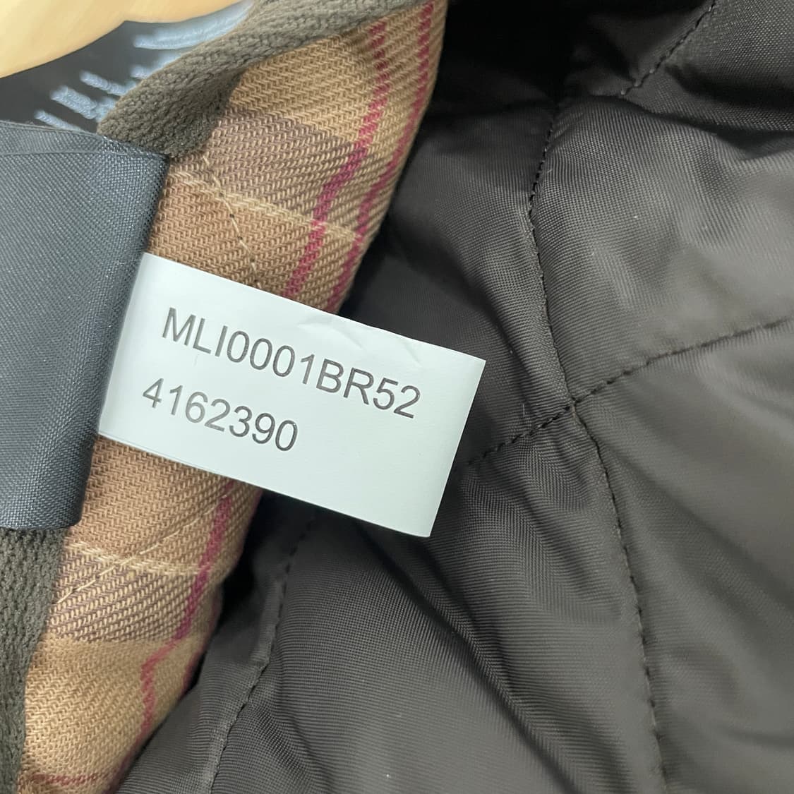 바버 내피 조끼 브라운(40) 상품이미지8