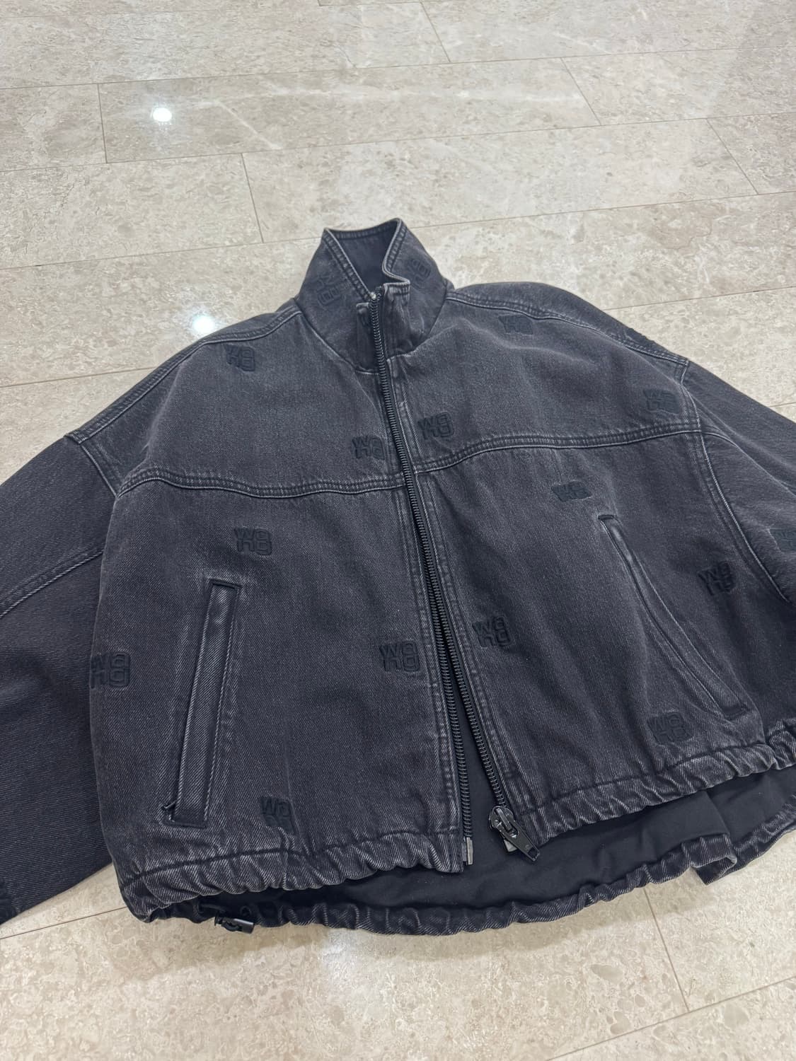 알렉산더 왕 그레이 데님 트랙 자켓 상품이미지1