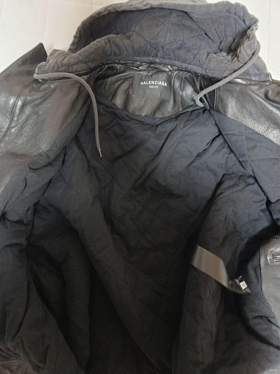 [xs] 발렌시아가 칼리지 1917 버팔로 레더자켓 상품이미지5