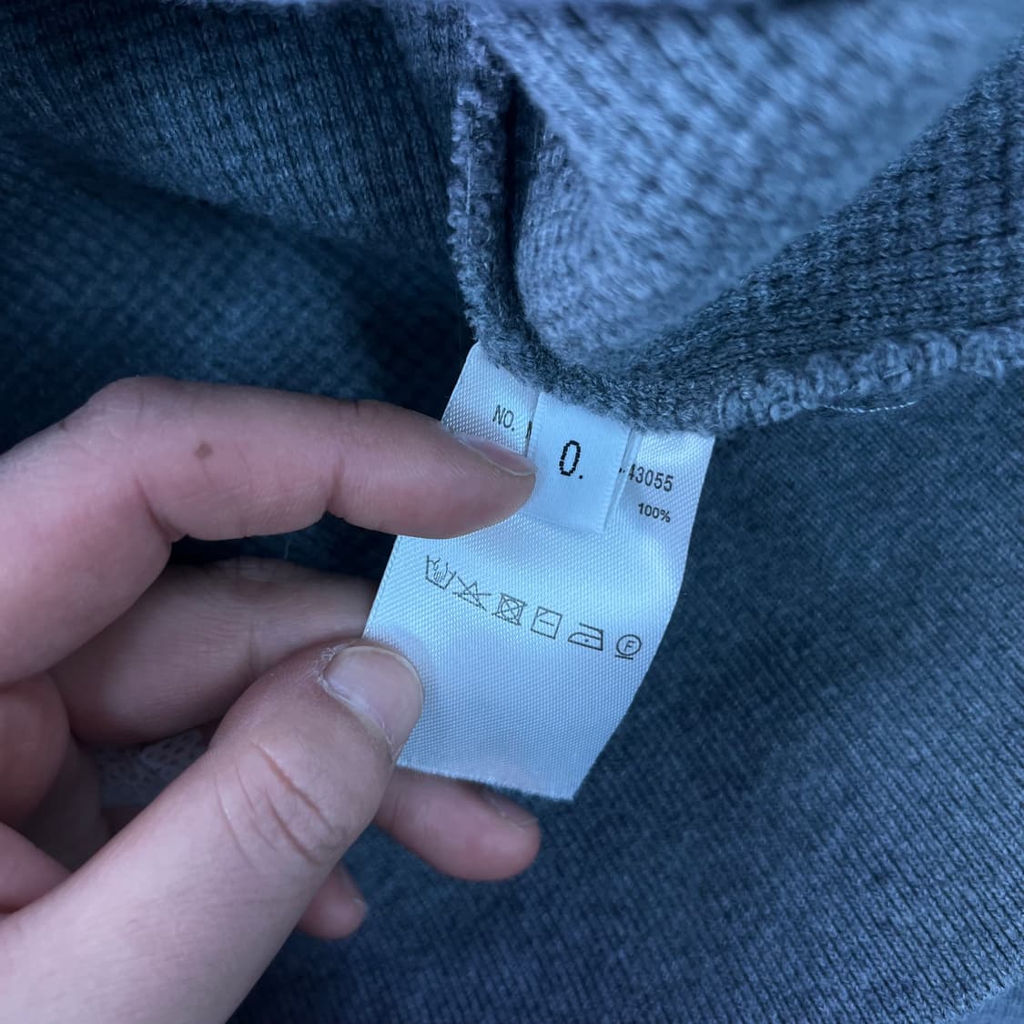 W 95 톰브라운 15f/w 와플 후드집업 상품이미지7