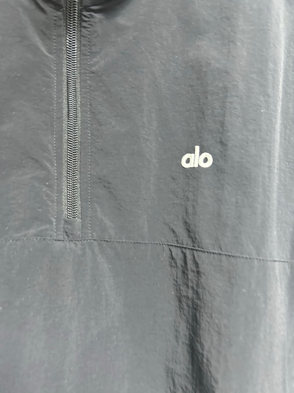 알로 ALO 블랙 아노락 바람막이 S 상품이미지3