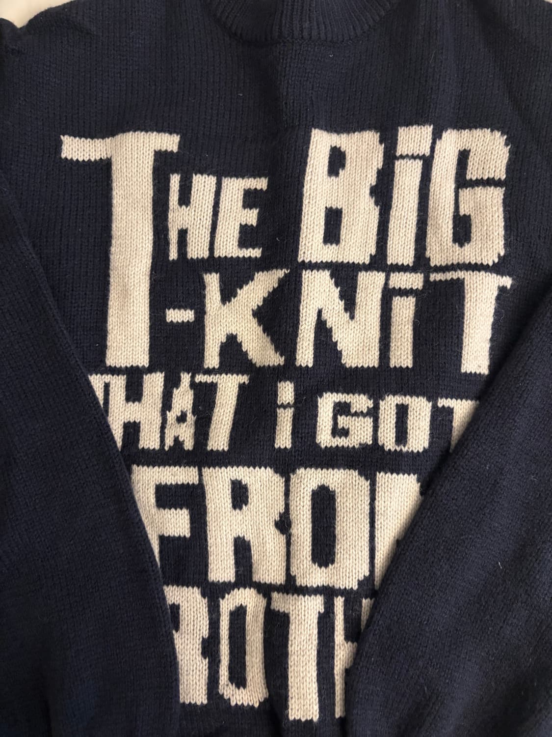 테켓 니트 m사이즈 상품이미지3