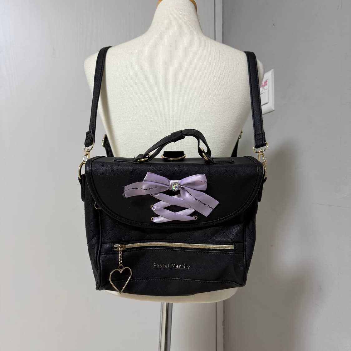 일본 갸루 백팩 크로스백  상품이미지2