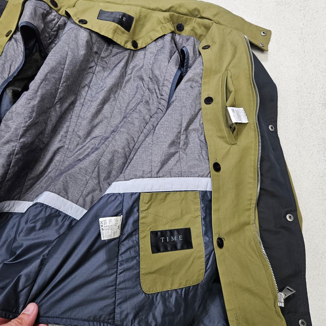 타임 야상 점퍼 95 상품이미지7