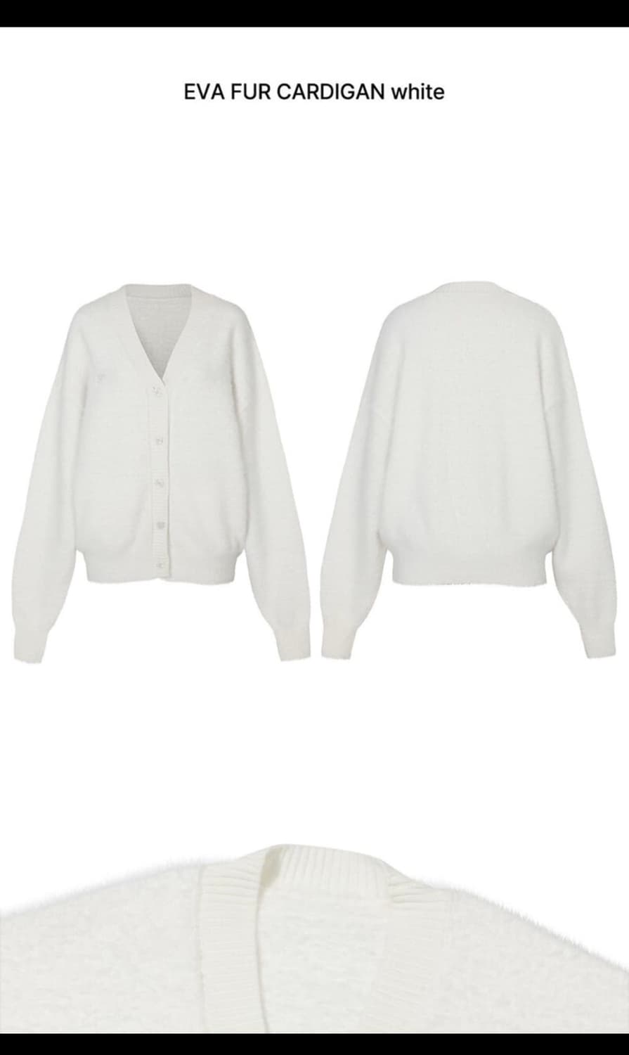 페인오어플레져 eva fur cardigan 상품이미지3