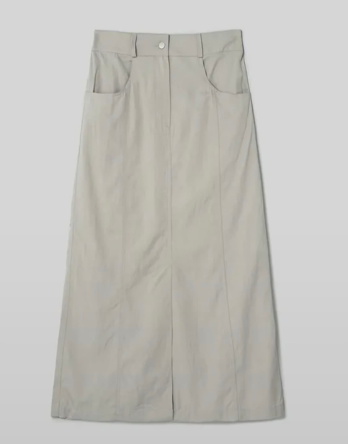 (새상품) 에잇세컨즈 아웃포켓 맥시스커트 네이비 상품이미지4