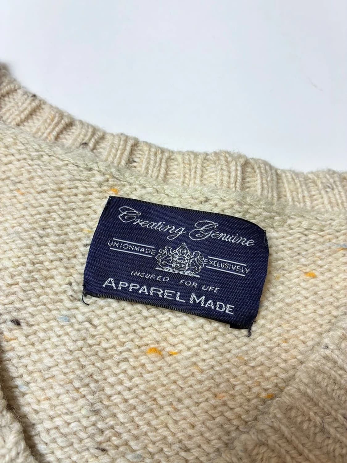 Selected 90's 울 니트 케이프 PN8191 상품이미지5