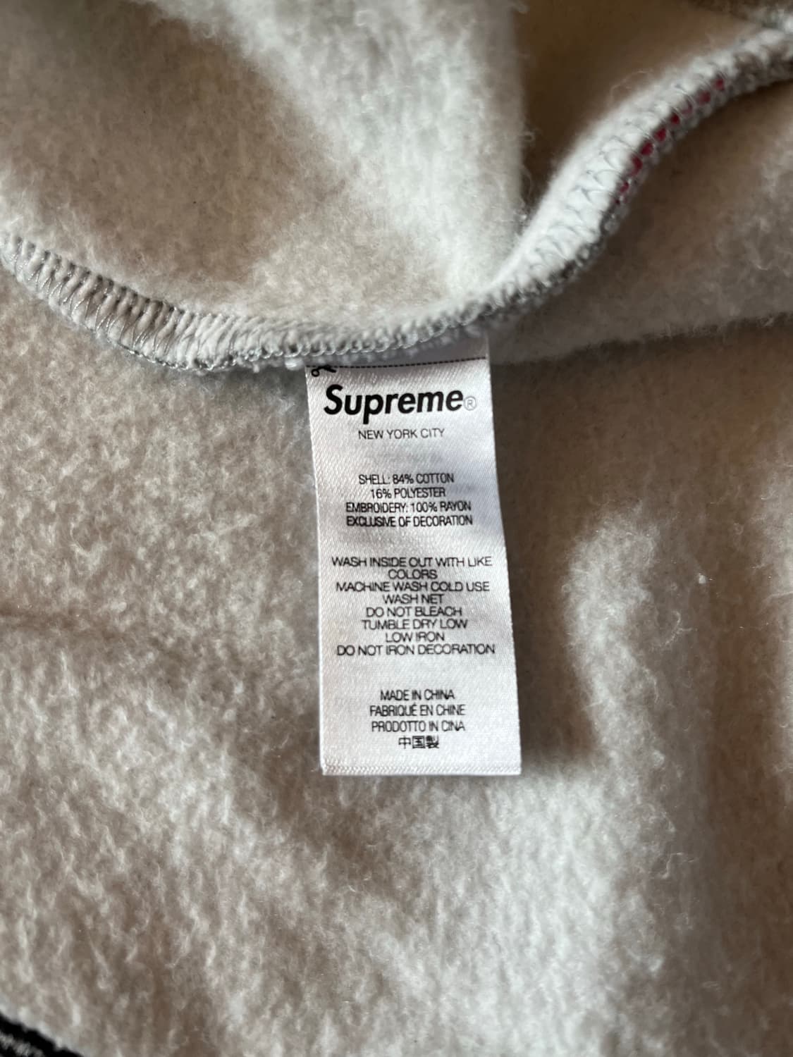 슈프림 22FW 도우보이 집업 후디 XXL 상품이미지5