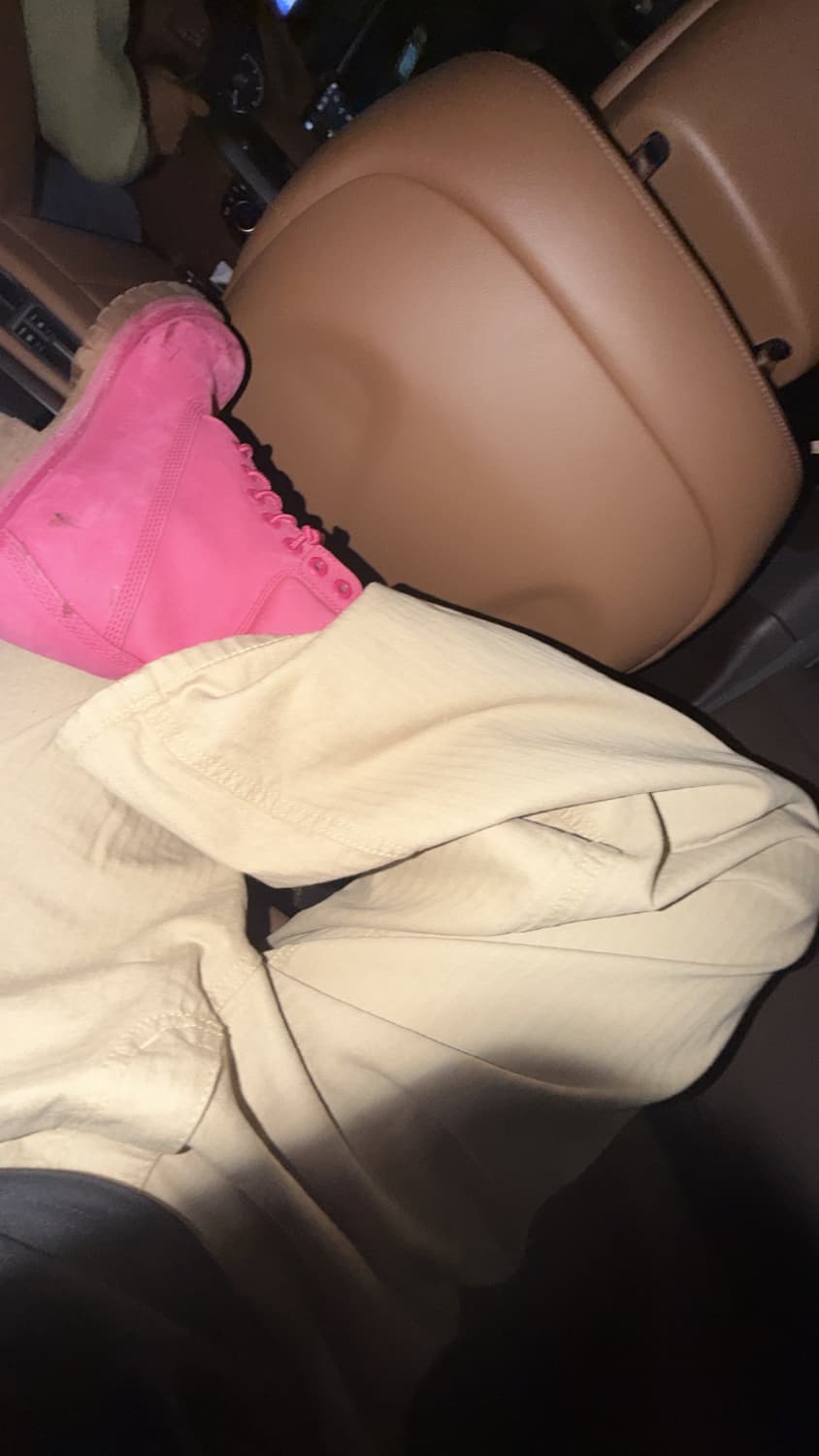 팀버랜드 50주년 핑크 (착샷) 상품이미지5