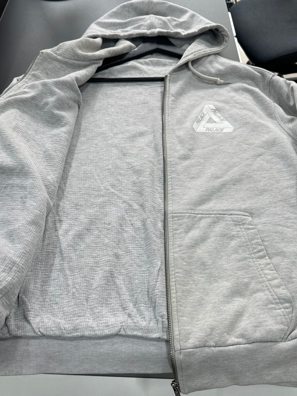 팔라스 코튼 후드자켓 멜란지그레이 상품이미지5