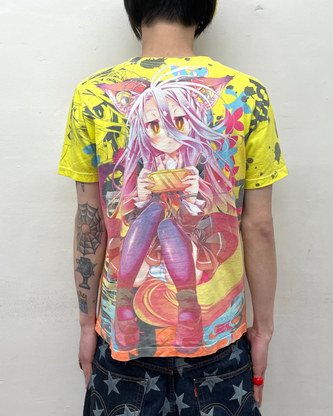 cartoon yellow t-shirt 상품이미지2