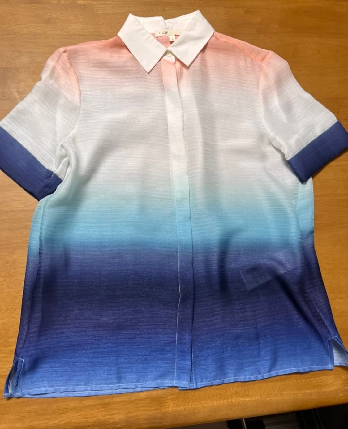 maje 마쥬 그라데이션 블라우스_1 사이즈 상품이미지1